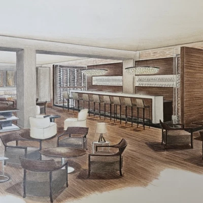 Accueil croquis architecte interieur aigues mortes