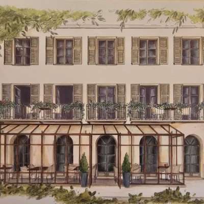 Accueil croquis architecte interieur aigues mortes exterieur agrandissement veranda ferronnerie