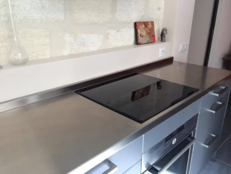 renovation agrandissement interieure exterieure aigues mortes pierre apparente cuisine
